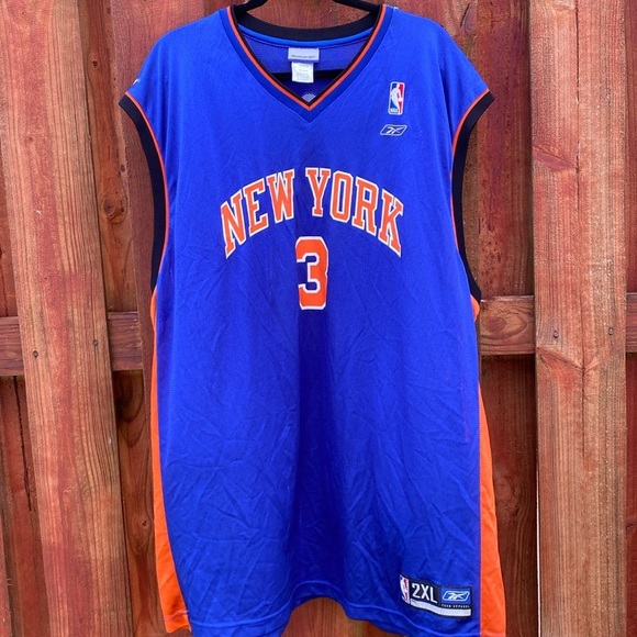 Reebok Men’s NBA New York Marbury Jersey 2X